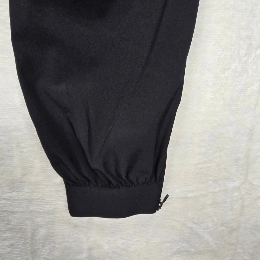 Primo Golf Joggers Mens 36 Regular Black Performance Tapered Ankle Zip Pants
